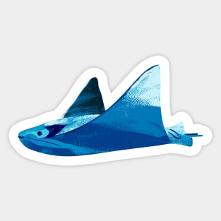 ray fish Sticker